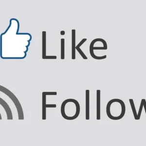 Like Follow Facebook